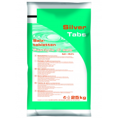 Silver Tabs regenerační tabletová sůl 25kg